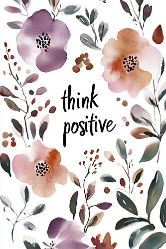 Thinkpositiveno02 Art Print