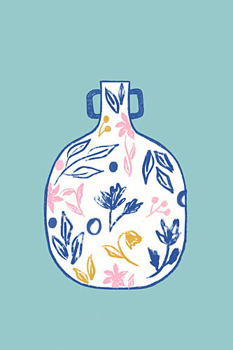 Floralvase Art Print