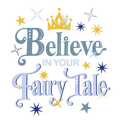 Magical Fairy Tale Believe Art Print by Martina