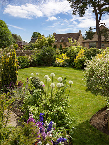 English Country Garden Art Print