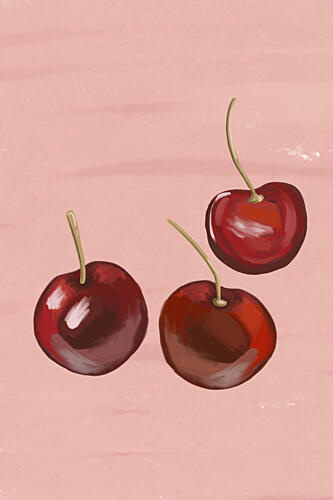 Freshcherrys Art Print