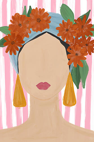 Summermuse Art Print