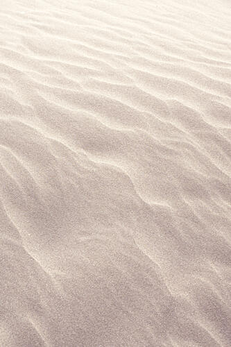 Serene Sand Ripples Art Print