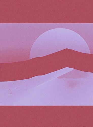 Vivid Desert Horizon Art Print by Jonatan Appelfeldt