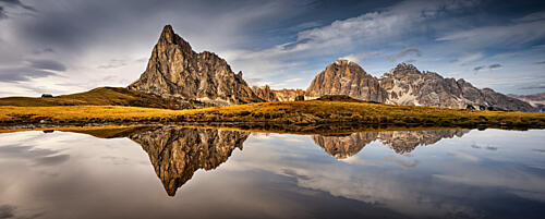 Majestic Mountain Reflection Art Print by Dieter Weck