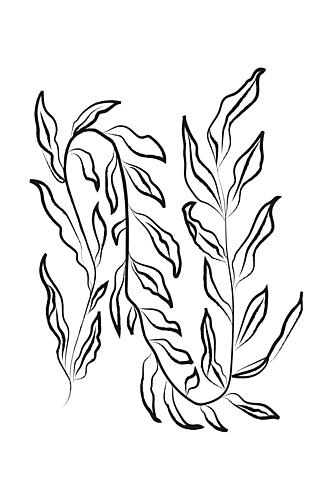 Curvedbranch Art Print