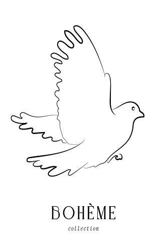Bohemecollectiondove Art Print