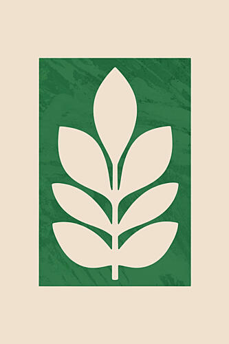 Simple Botanical Stem Art Print
