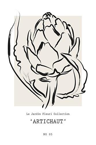 Artichaut Art Print