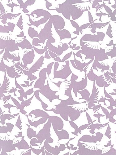 Peaceful Birds Flight Art Print