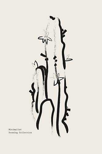 Minimalistdrawingcollectionno06 Art Print