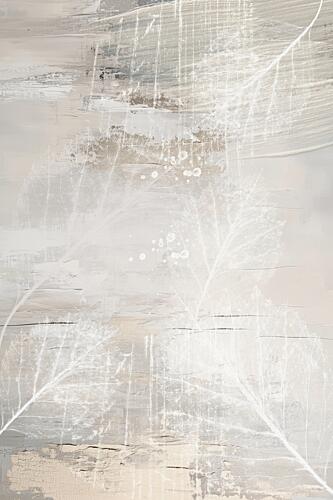 Delicate Leaf Texture Art Print