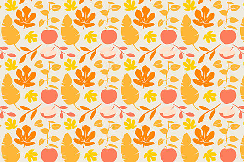 Applepatternno14 Art Print