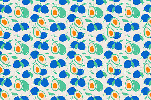 Fruitpatternno12 Art Print