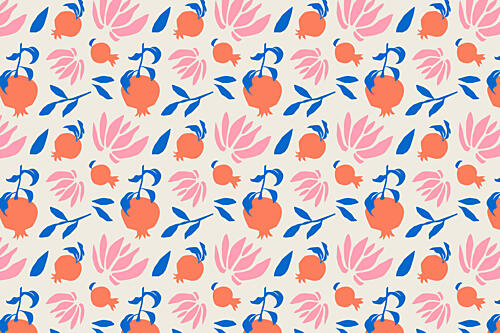 Fruitpatternno14 Art Print
