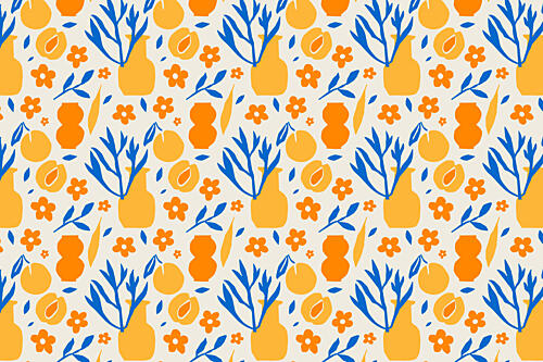 Fruitpatternno16 Art Print