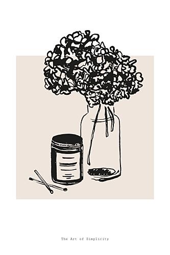 Theartofsimplicityno03 Art Print