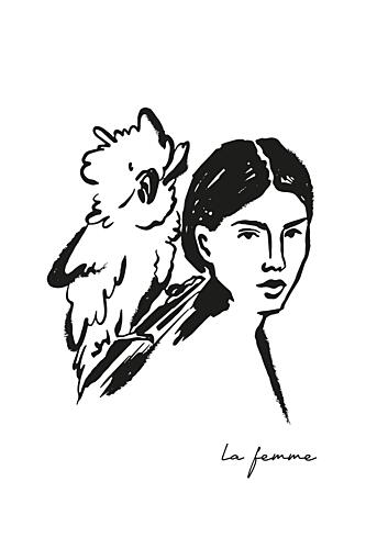 Lafemmeno08 Art Print