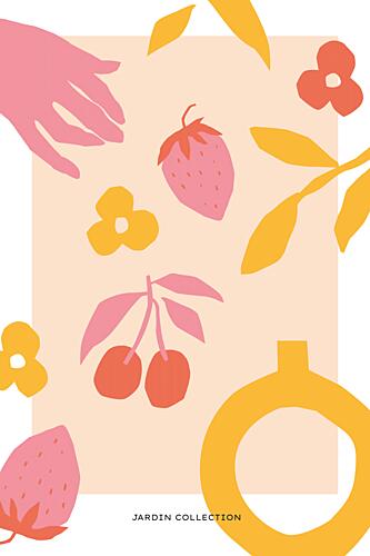 Jardincollectionno02 Art Print