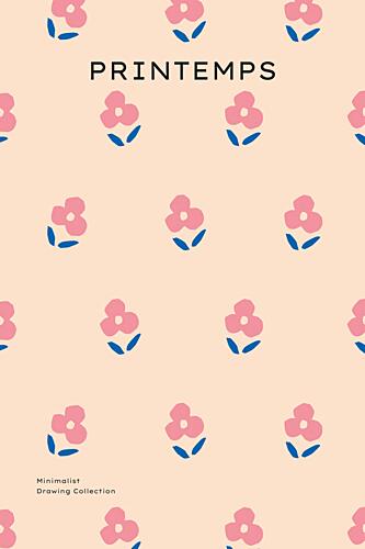 Printempsminimalist Art Print