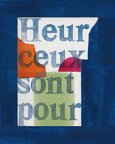 Priere Pour Nous Autres Charnels by H.n. Werkman Art Print