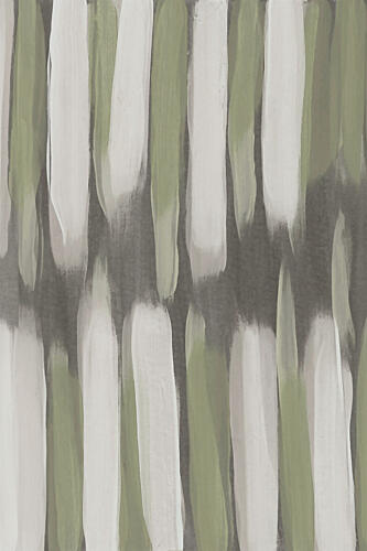 Modern Green Strokes Art Print