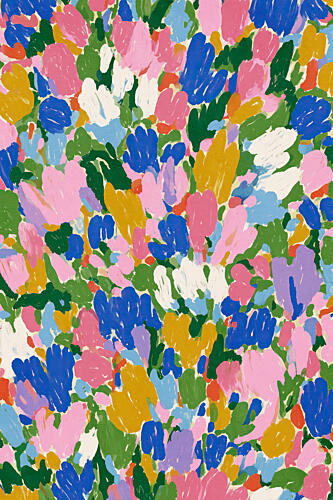 Floralexplosion Art Print