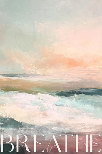 Breathepastelno02 Art Print