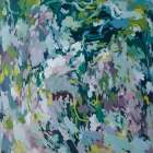 Your Calm Energy - Blue Abstract Print Art Print