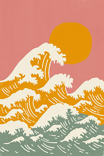 Wildsummersea Art Print