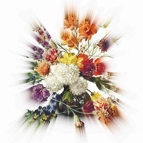 Vibrant Floral Still Life Art Print