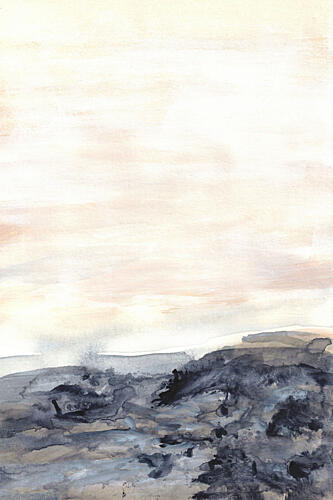 Serene Abstract Landscape Art Print