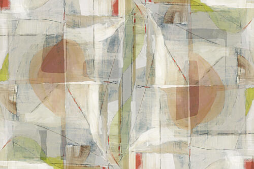 Soft Abstract Forms Art Print by Cartissi
