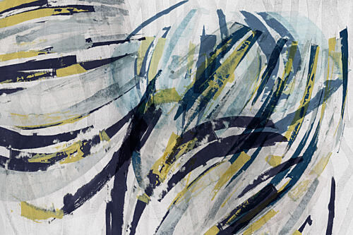 Serene Abstract Flow Art Print by Cartissi
