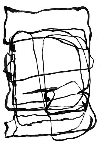 Dynamic Abstract Lines Art Print by Cartissi