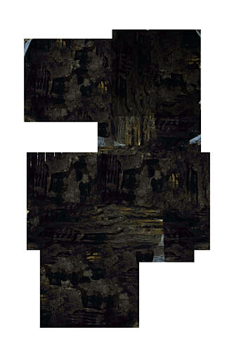 Mysterious Cave Depths Art Print by Cartissi