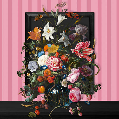 Baroque Floral Still Life Art Print