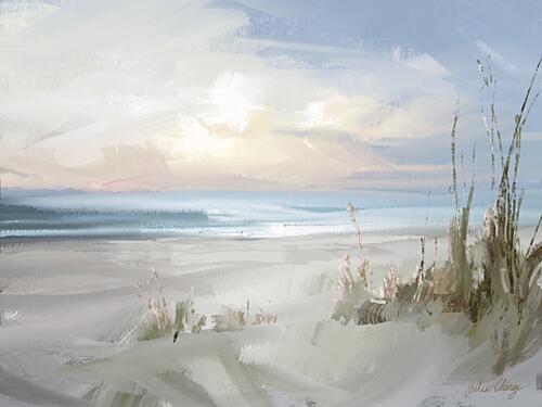 Beach Sunset Art Print