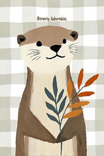Otterlyadorable Art Print
