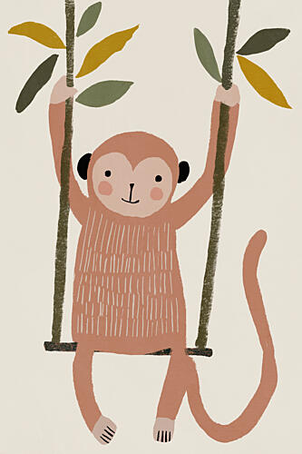 Swingingmonkey Art Print
