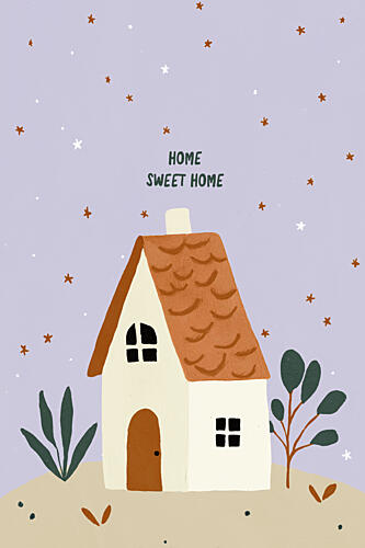 Homesweethomehouse Art Print
