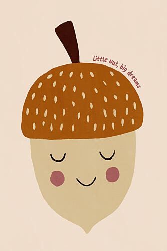 Littlenut Art Print