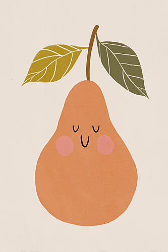 Happypearno02 Art Print