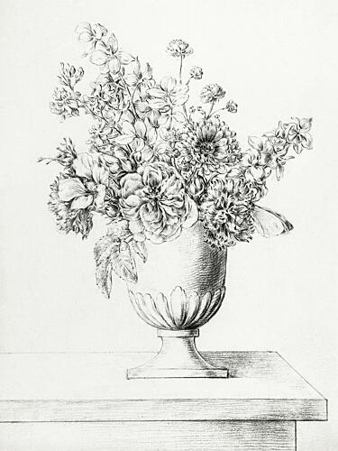 Flowers in a Vase Art Print