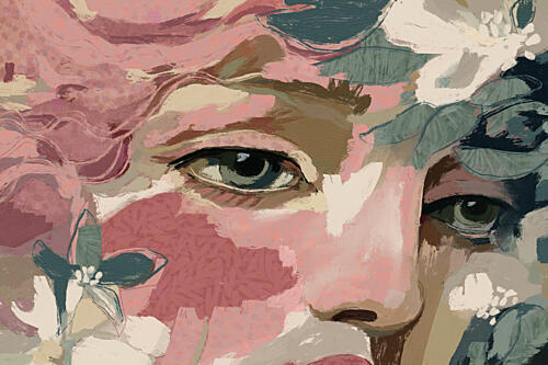 Floral Reverie No 05 Art Print