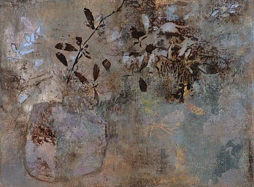 Muted Botanical Still Life Art Print