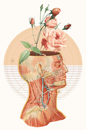 Mind in Bloom Art Print