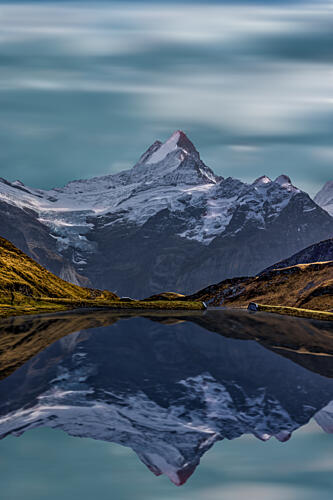 Mountain Lake Reflection Art Print