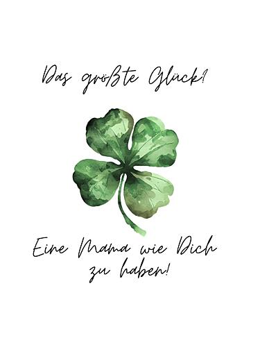 Greatest Luck Mama Art Print
