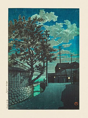 Kamezaki Bishu 1928 Art Print